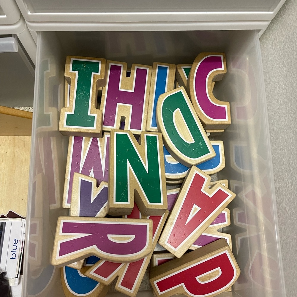 Lakeshore learning large wooden blocks